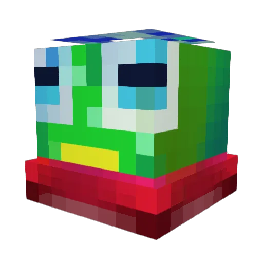 joao_snow Minecraft avatar head, 3D render