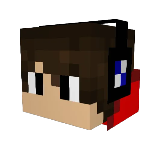 joaof9352 Minecraft avatar head, 3D render