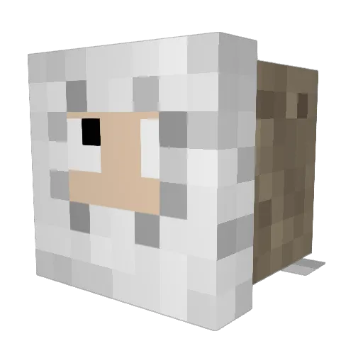 joaofsdgdf3 Minecraft avatar head, 3D render