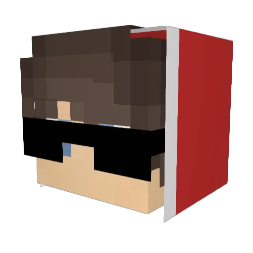 joaogame0202 Minecraft avatar head, 3D render