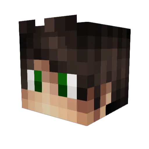 joaoptl12 Minecraft avatar head, 3D render