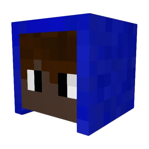 joapmod_ Minecraft avatar head, 3D render