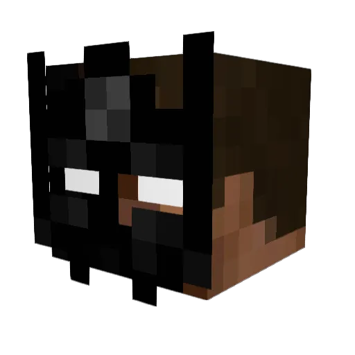 joaquinbajapanti Minecraft avatar head, 3D render