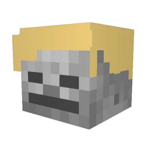 joaquinluigi323 Minecraft avatar head, 3D render