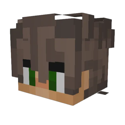joaquito28 Minecraft avatar head, 3D render