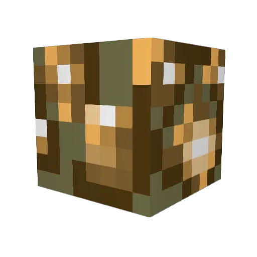 joazzie Minecraft avatar head, 3D render