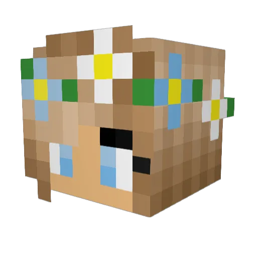 joblo12345 Minecraft avatar head, 3D render