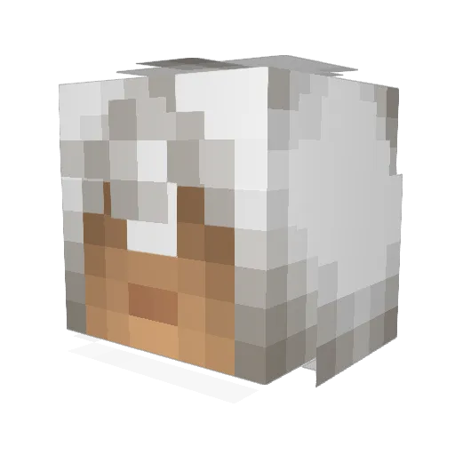 jobminecraft999 Minecraft avatar head, 3D render