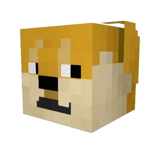 jocastro11 Minecraft avatar head, 3D render