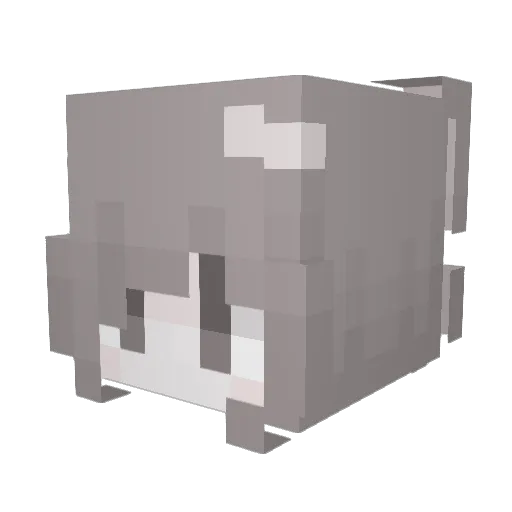 jocebar Minecraft avatar head, 3D render