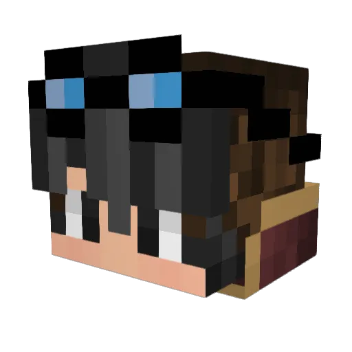 jochderroch Minecraft avatar head, 3D render