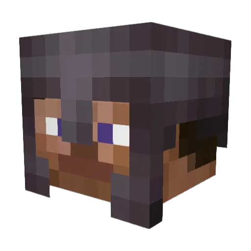 jochi2010 Minecraft avatar head, 3D render