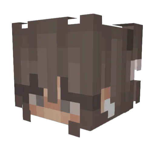 jodobean Minecraft avatar head, 3D render