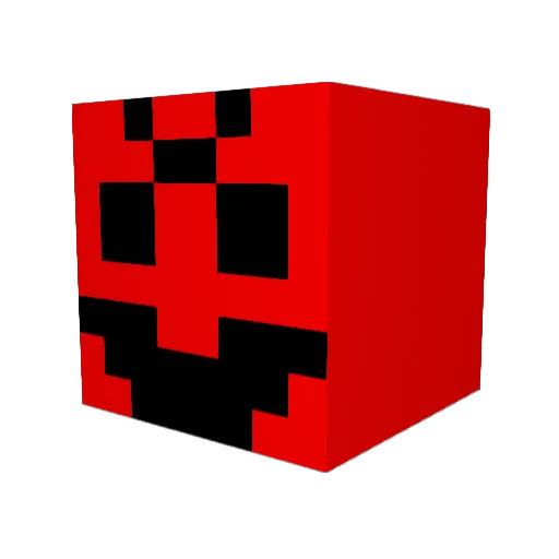 joe504860157 Minecraft avatar head, 3D render