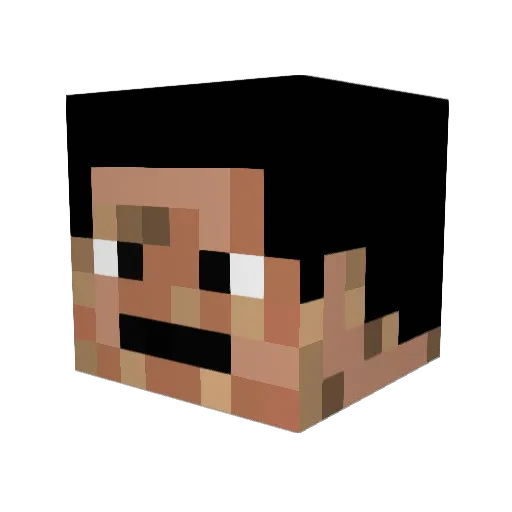 joe5927 Minecraft avatar head, 3D render