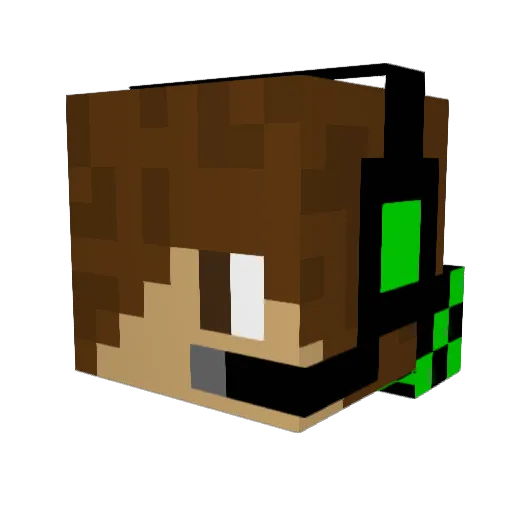 joe7789 Minecraft avatar head, 3D render