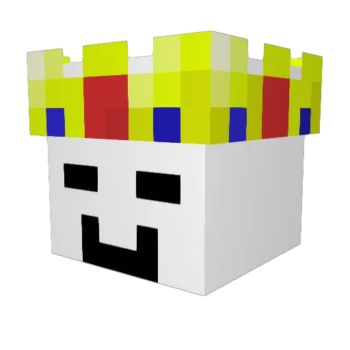joeK_official Minecraft avatar head, 3D render