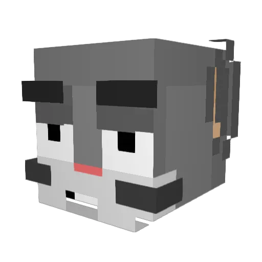 joe_Crayola Minecraft avatar head, 3D render