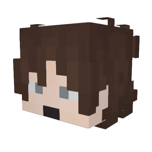 joe_bishop Minecraft avatar head, 3D render