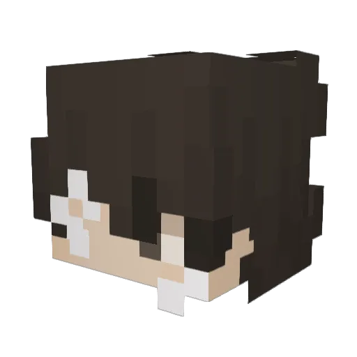 joebidensra Minecraft avatar head, 3D render
