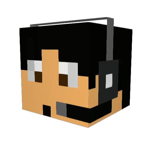 joebobfrank3 Minecraft avatar head, 3D render