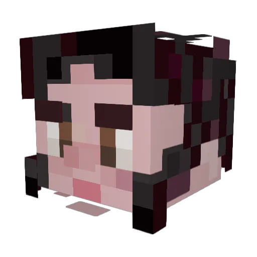 joebvieden Minecraft avatar head, 3D render
