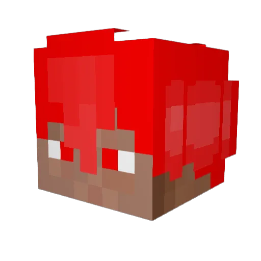 joecarlos19 Minecraft avatar head, 3D render
