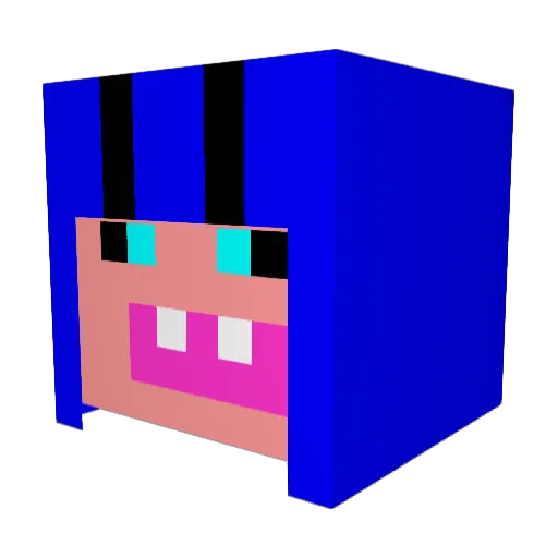 joecool5678 Minecraft avatar head, 3D render