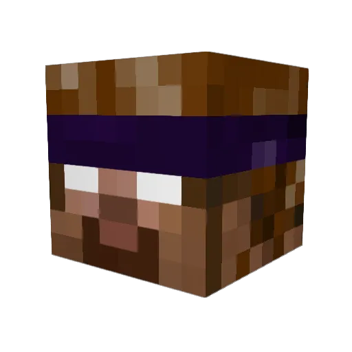 joegrimer Minecraft avatar head, 3D render