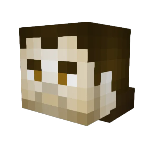 joejoe83 Minecraft avatar head, 3D render