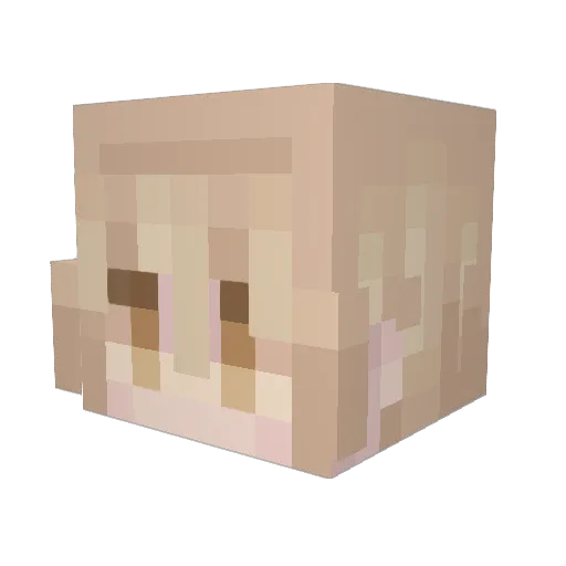 joejoe970301 Minecraft avatar head, 3D render