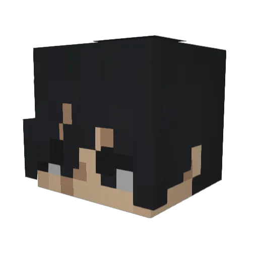 joejoealabama Minecraft avatar head, 3D render