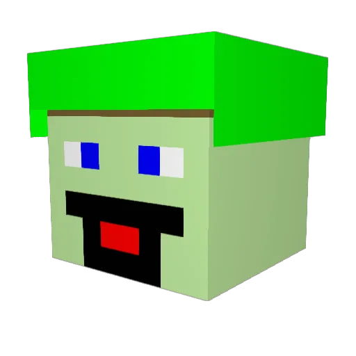 joejoeman03 Minecraft avatar head, 3D render