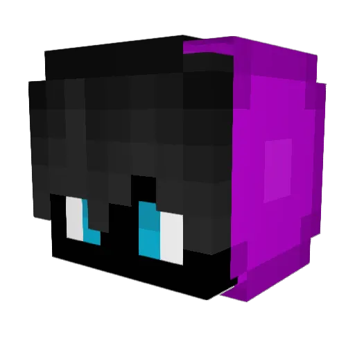 joekinzzz Minecraft avatar head, 3D render