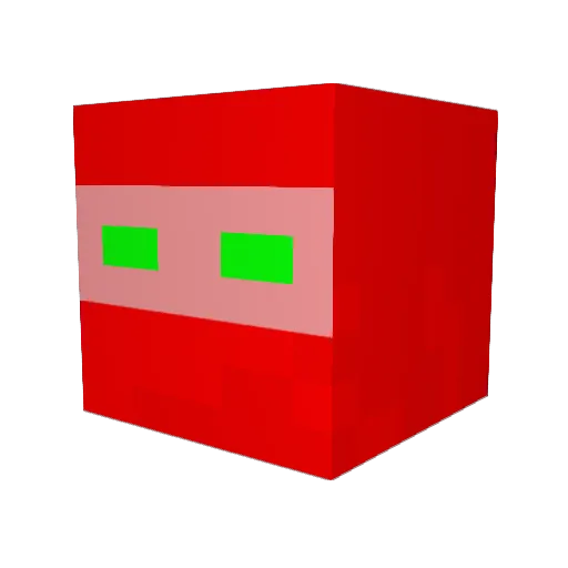 joel1231 Minecraft avatar head, 3D render