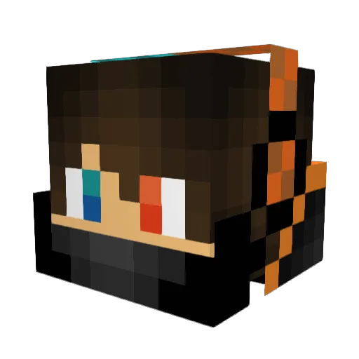 joel148 Minecraft avatar head, 3D render