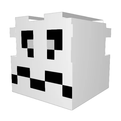joelG1610 Minecraft avatar head, 3D render