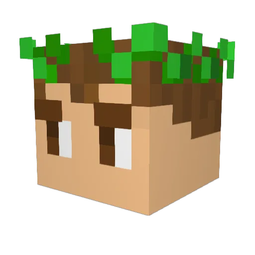 joelius_ceasar Minecraft avatar head, 3D render