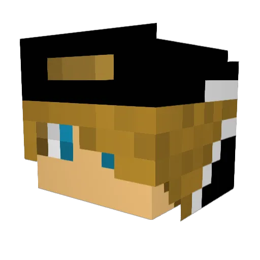 joelthebest Minecraft avatar head, 3D render