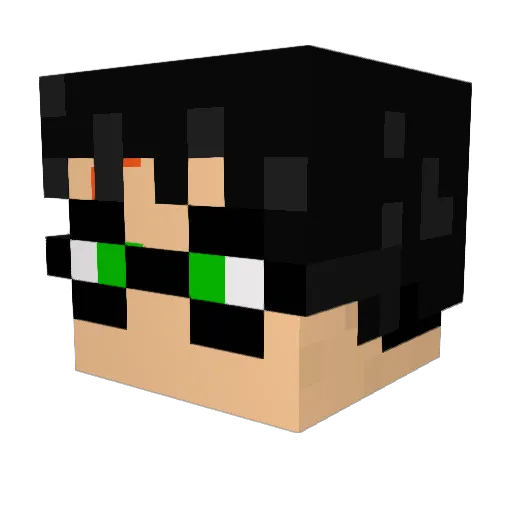 joemama44444444 Minecraft avatar head, 3D render
