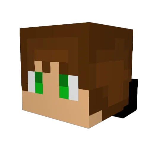 joeman1113 Minecraft avatar head, 3D render