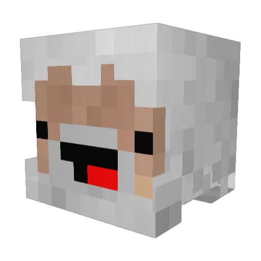 joemoonar Minecraft avatar head, 3D render