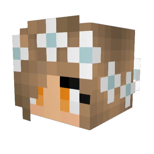 joemue1 Minecraft avatar head, 3D render