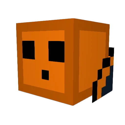 joerybeer Minecraft avatar head, 3D render