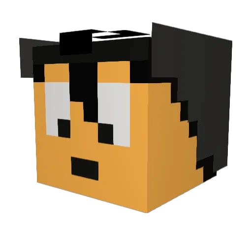 joesawesome99 Minecraft avatar head, 3D render