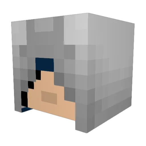 joeshea Minecraft avatar head, 3D render