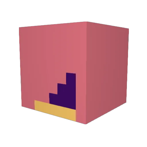 joeskell Minecraft avatar head, 3D render