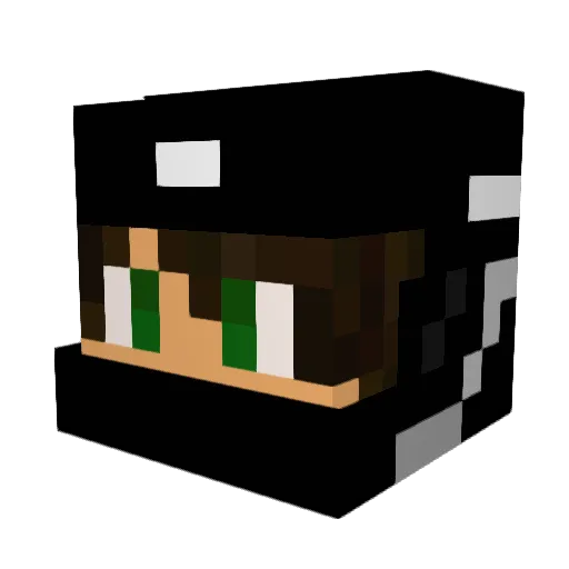 joesoph Minecraft avatar head, 3D render