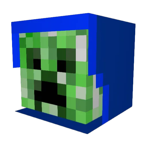 joew03 Minecraft avatar head, 3D render