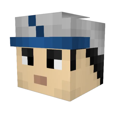 joey2cool101 Minecraft avatar head, 3D render
